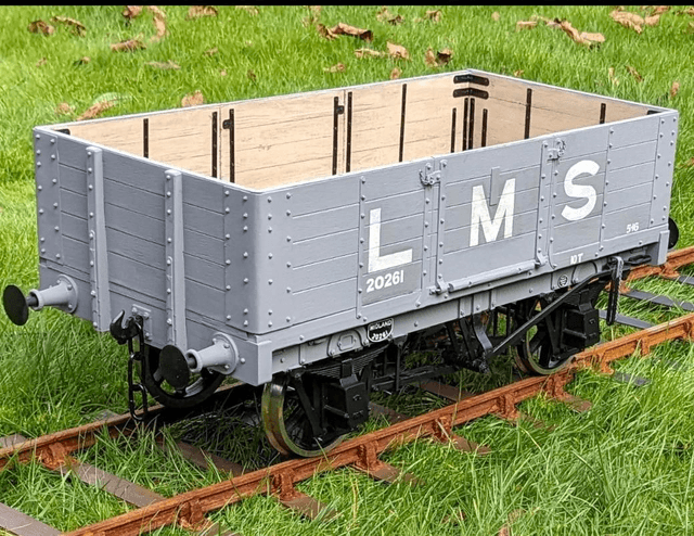 Wagon Kit 5 Inch Gauge Midland D663A 5 Plank